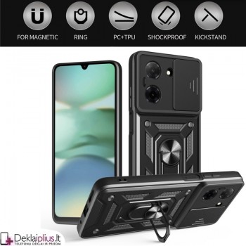 5in1 smūgiams atsparus dėklas su kameros apsauga - juodas (Xiaomi Redmi A5) 5in1 smūgiams atsparus dėklas su kameros apsauga - juodas (Xiaomi Redmi A5)